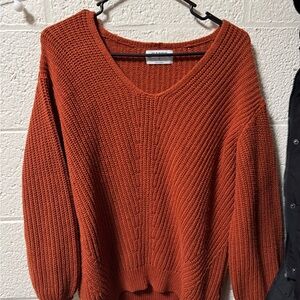 Old Navy Orange Sweater